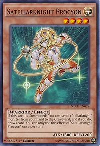 Satellarknight Procyon - NECH-EN028 - Common - 1st Edition