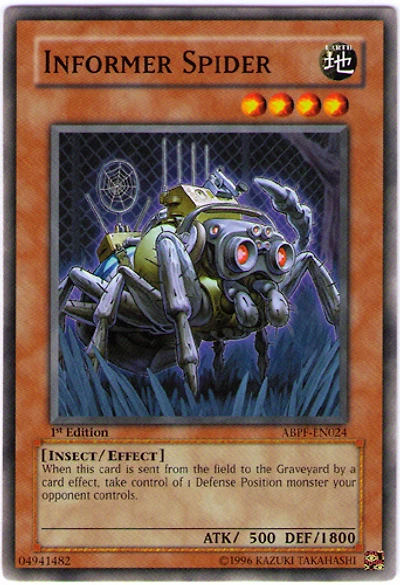 Informer Spider - ABPF-EN024 - Common - 1st Edition