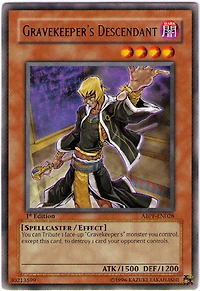Gravekeeper's Descendant - ABPF-EN028 - Rare - 1st Edition