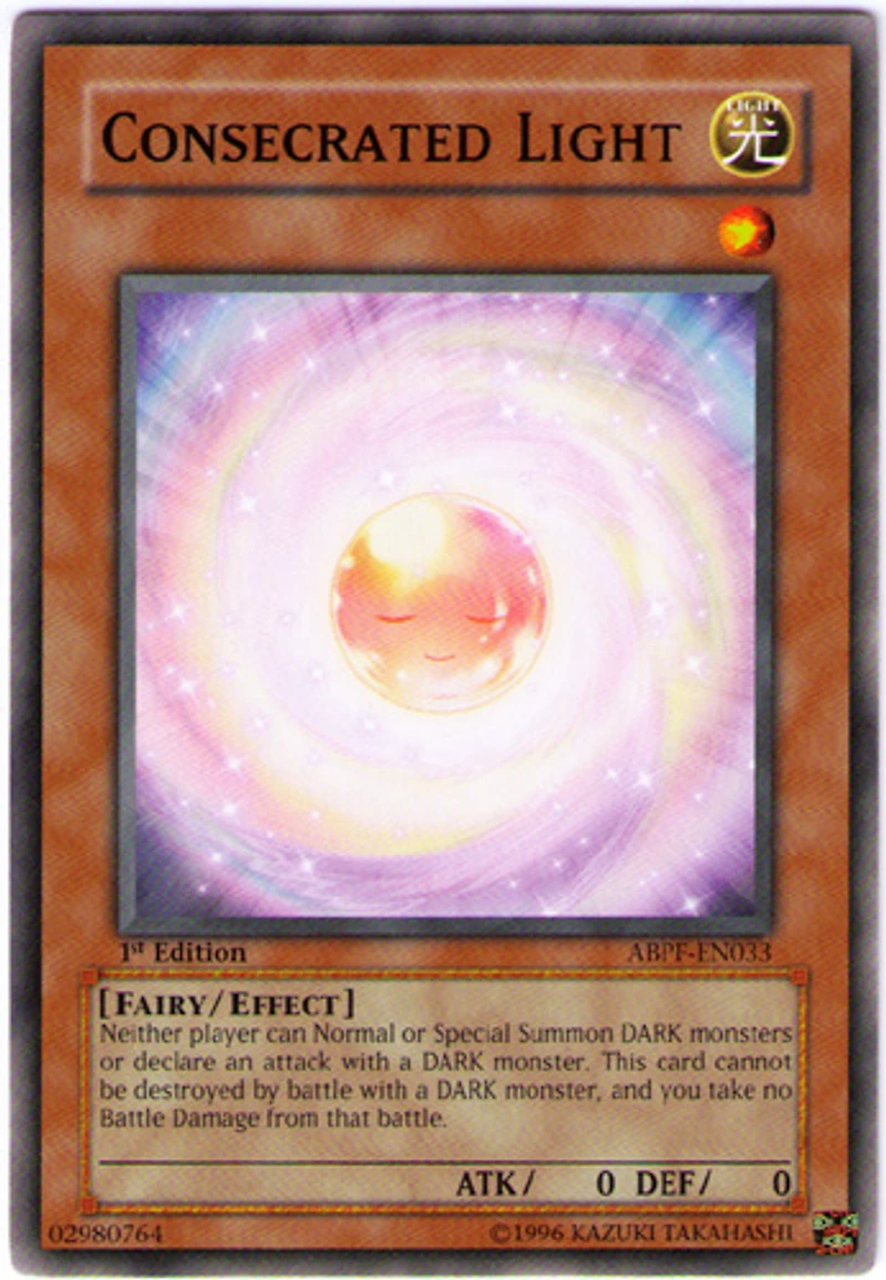 Consecrated Light - ABPF-EN033 - Common - 1st Edition