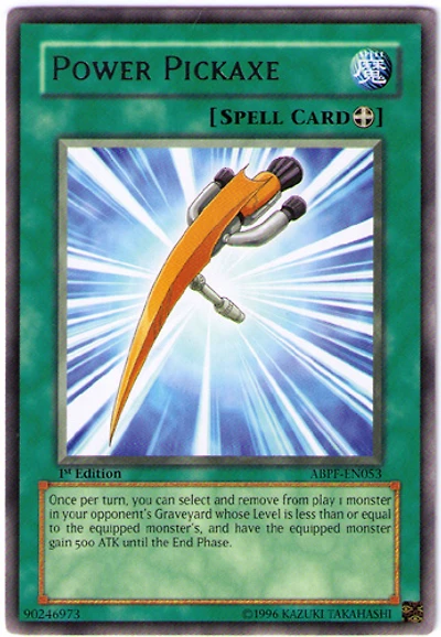 Power Pickaxe - ABPF-EN053 - Rare - 1st Edition