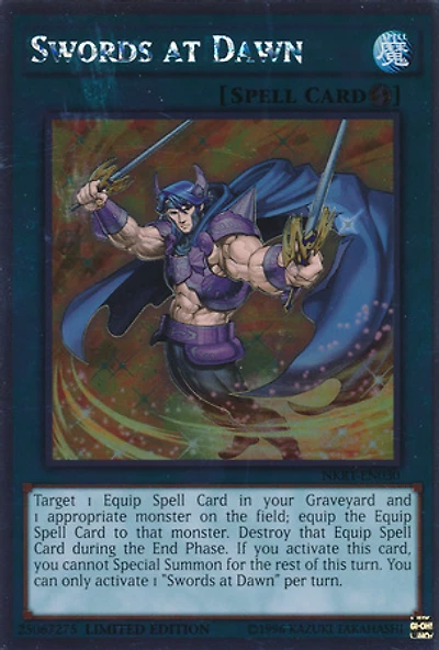 Swords at Dawn - NKRT-EN030 - Platinum Rare - Limited Edition