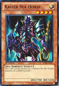 Kaiser Sea Horse - SDBE-EN016 - Common - Unlimited Edition