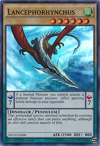 Lancephorhynchus - NECH-ENS01 - Super Rare - Limited Edition