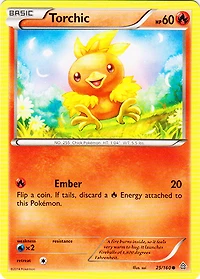 Torchic - 25/160 - Common