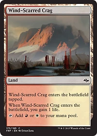 Wind-Scarred Crag - Foil