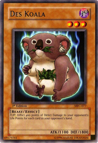 Des Koala - MFC-077 Rare 1st Edition