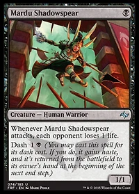 Mardu Shadowspear - Foil