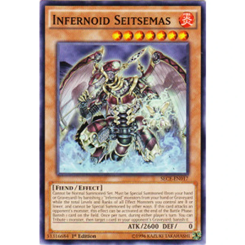 Infernoid Seitsemas - SECE-EN017 - Common - 1st Edition