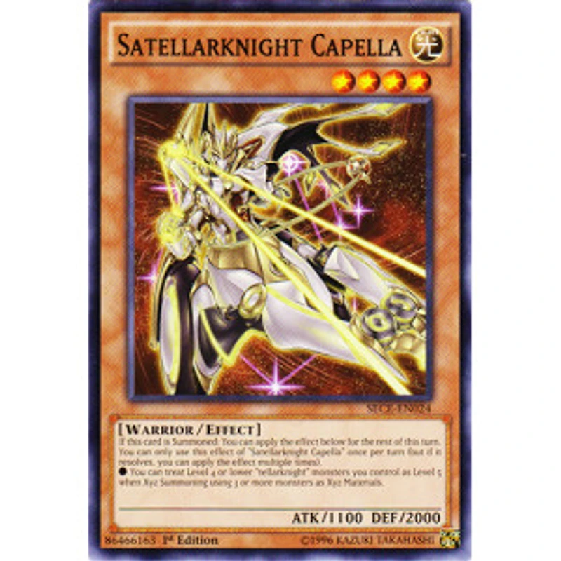 Satellarknight Capella - SECE-EN024 - Common - 1st Edition