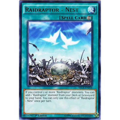 Raidraptor - Nest - SECE-EN054 - Rare - 1st Edition