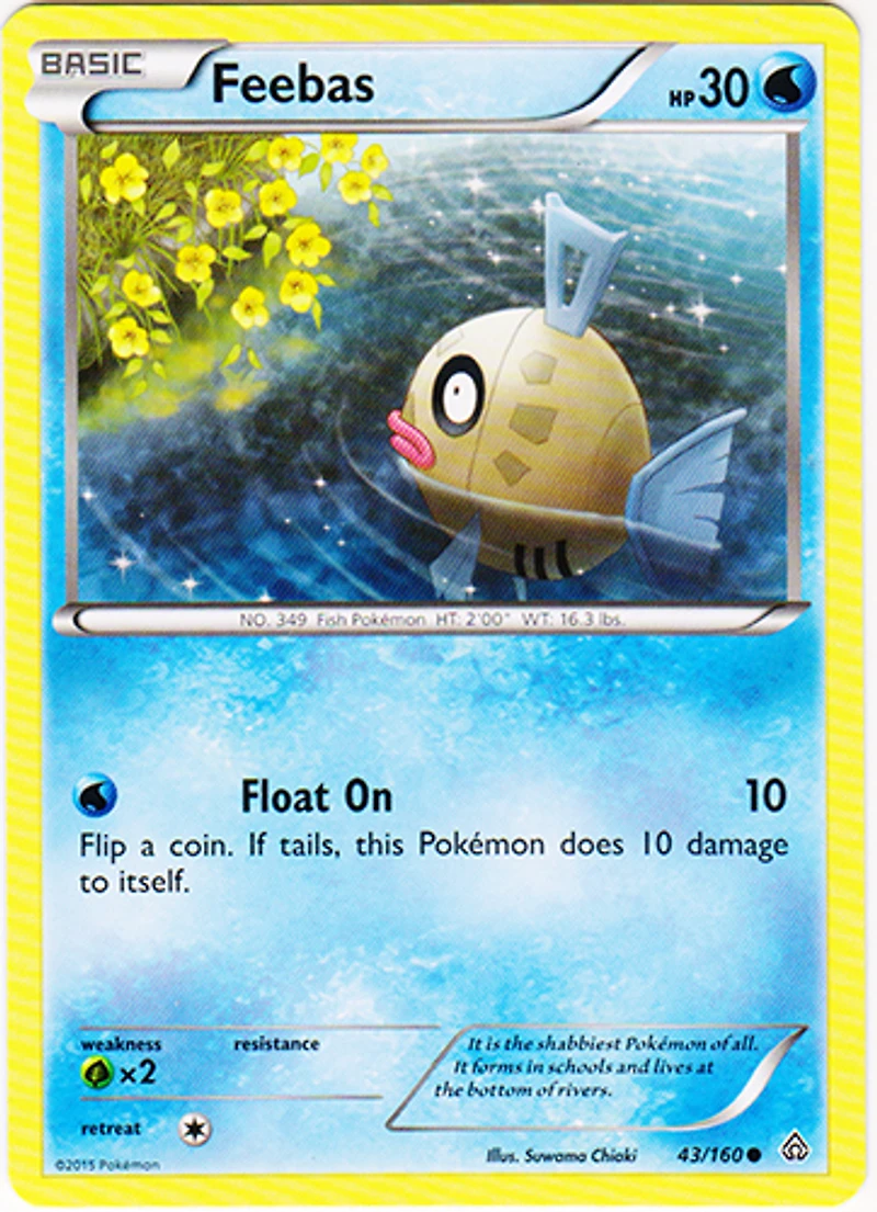 Feebas - 43/160 - Common