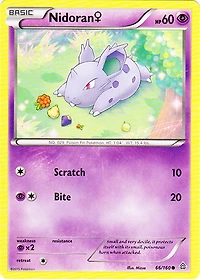 Nidoran (F) - 66/160 - Common