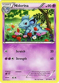 Nidorina - 67/160 - Uncommon