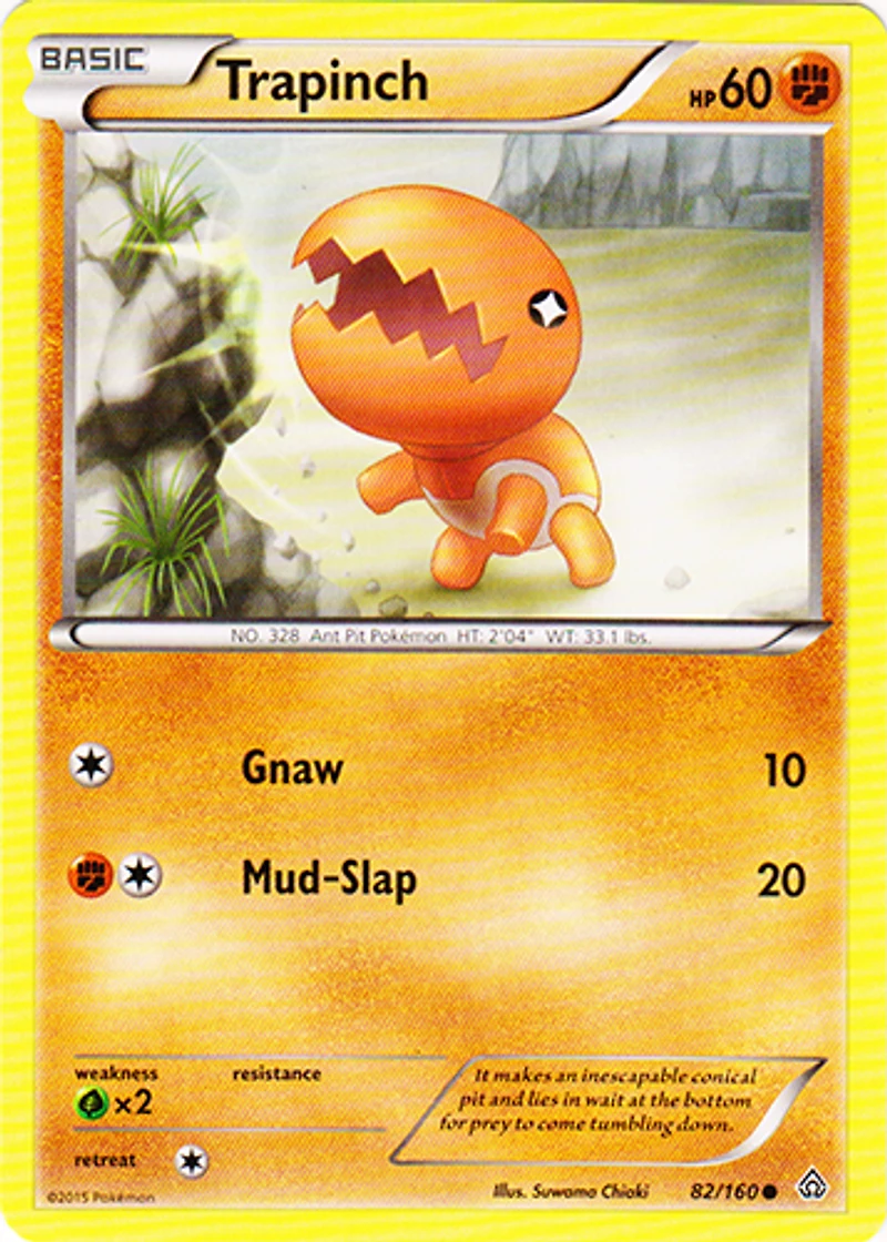 Trapinch - 82/160 - Common