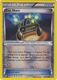 Exp. Share - 128/160 - Uncommon - Reverse Holo