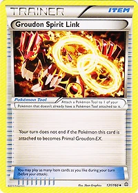 Groudon Spirit Link - 131/160 - Uncommon