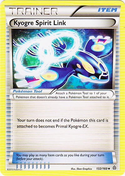 Kyogre Spirit Link - 132/160 - Uncommon