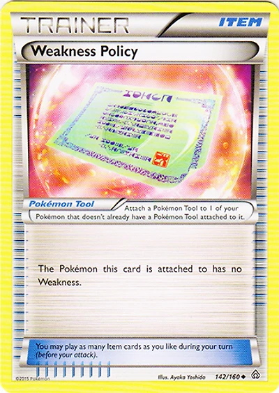 Weakness Policy - 142/160 - Uncommon