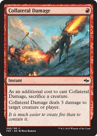 Collateral Damage - Foil