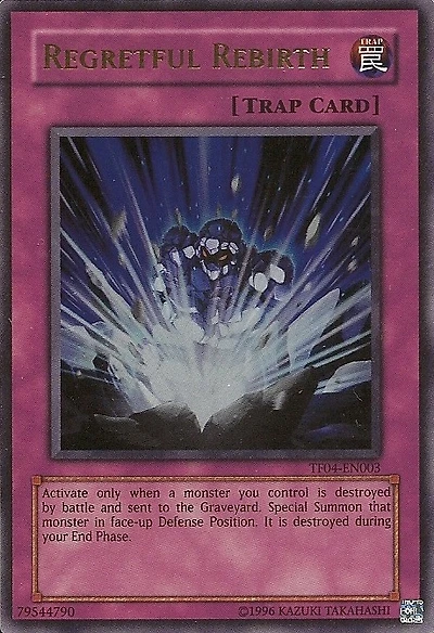 Regretful Rebirth - TF04-EN003 - Ultra Rare - Limited Edition