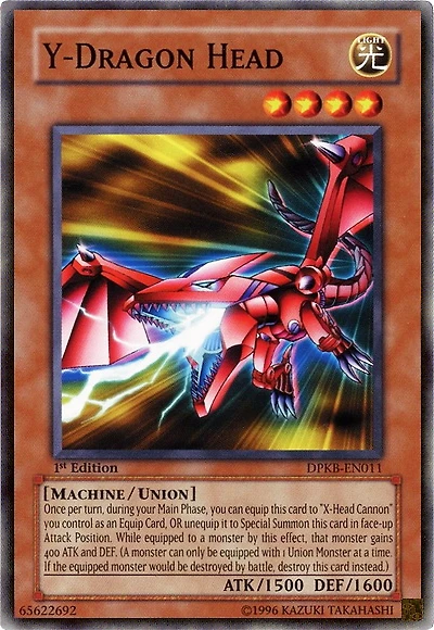 Y-Dragon Head - DPKB-EN011 - Common - 1st Edition