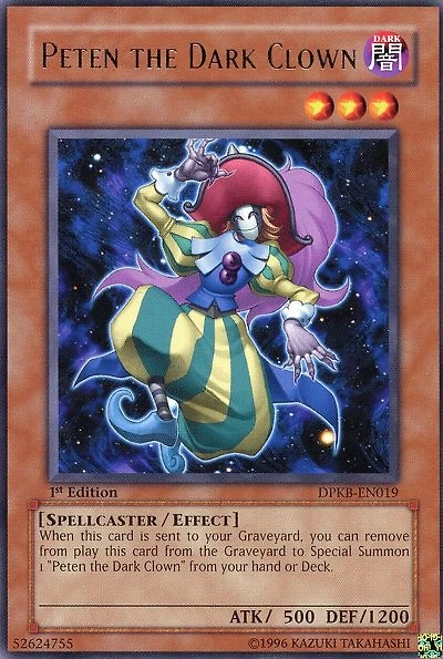 Peten the Dark Clown - DPKB-EN019 - Rare - 1st Edition