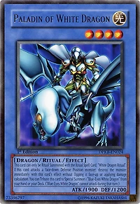 Paladin of White Dragon - DPKB-EN024 Rare 1st Edition