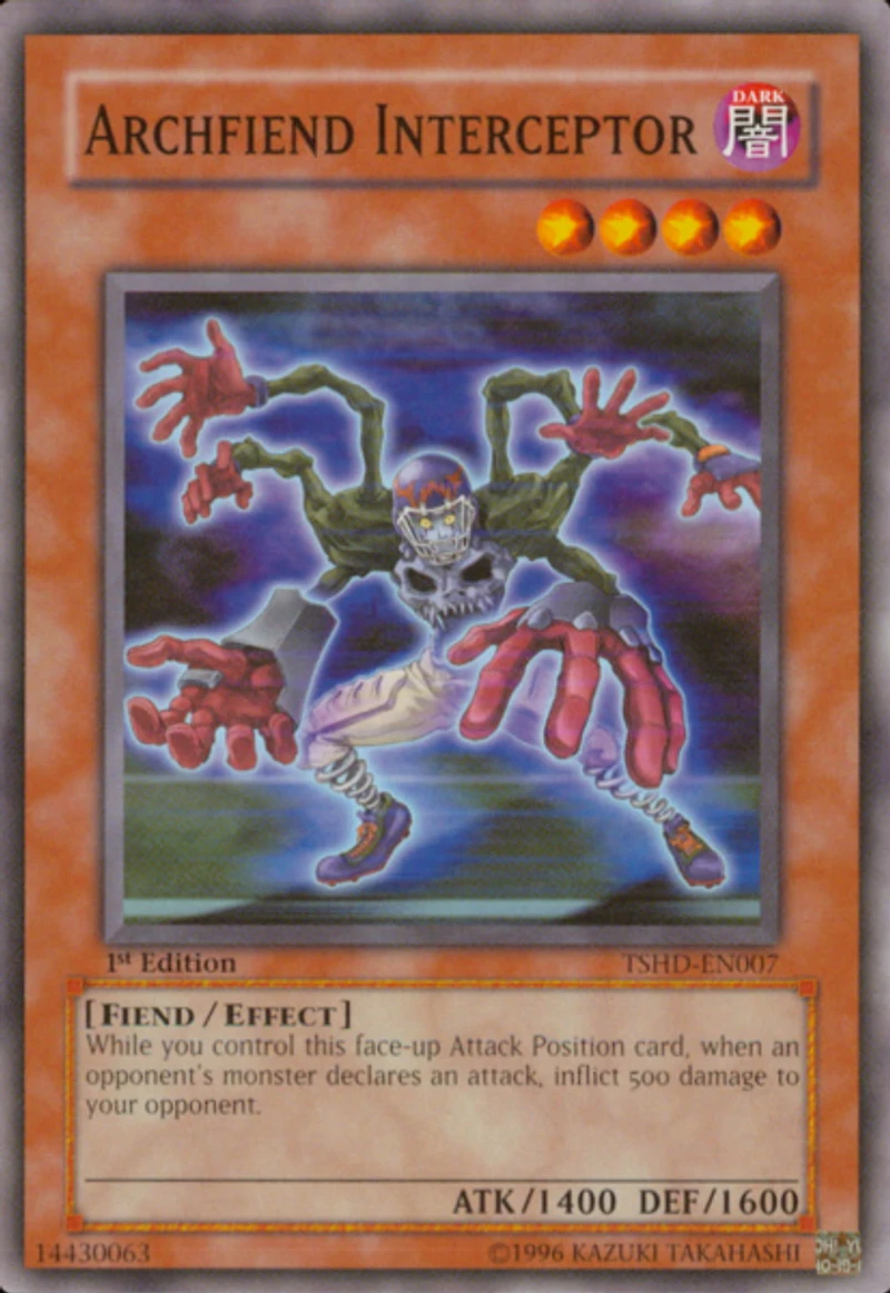 Archfiend Interceptor - TSHD-EN007 - Common