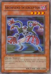 Archfiend Interceptor - TSHD-EN007 - Common