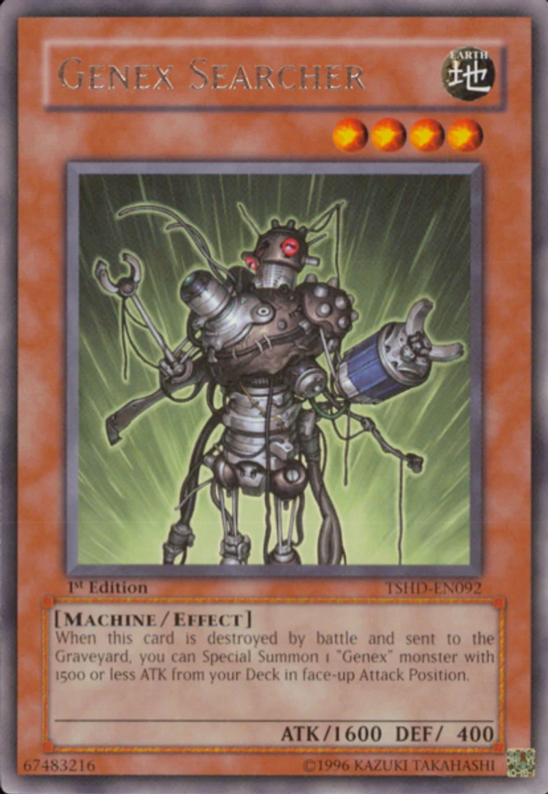 Genex Searcher - TSHD-EN092 - Rare - 1st Edition