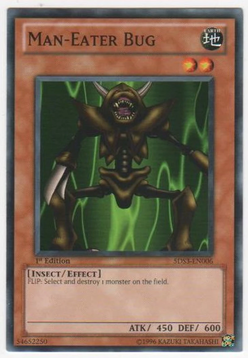 Man-Eater Bug - 5DS3-EN006 - Common - 1st Edition