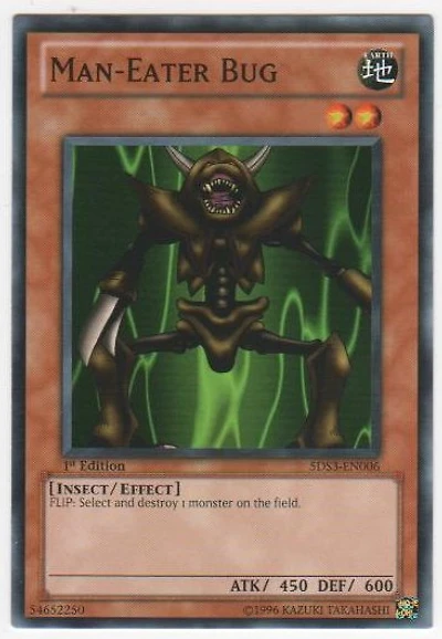 Man-Eater Bug - 5DS3-EN006 - Common - 1st Edition