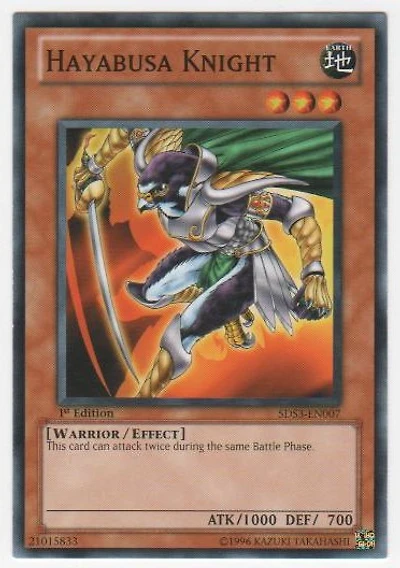 Hayabusa Knight - 5DS3-EN007 - Common - 1st Edition