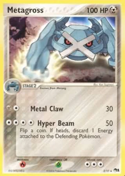 Metagross - 2 Rare Cosmos Holo