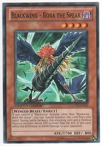 Blackwing - Bora the Spear - GLD3-EN022 - Common - Limited Edition