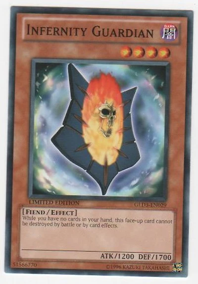 Infernity Guardian - GLD3-EN029 - Common - Limited Edition