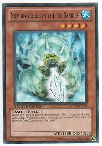 Numbing Grub in the Ice Barrier - GLD3-EN031 - Common - Limited Edition