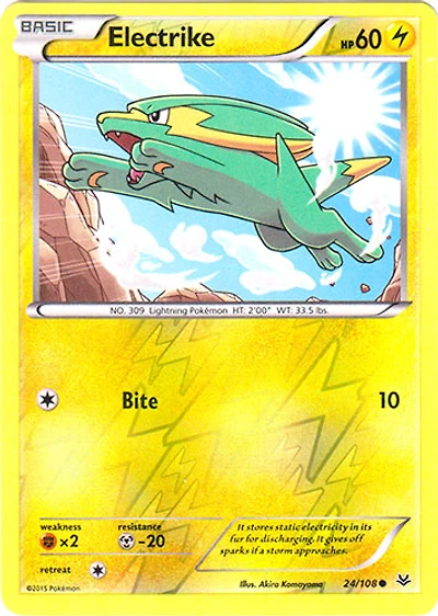 Electrike - 24/108 - Common - Reverse Holo