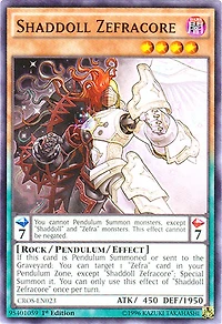 Shaddoll Zefracore - CROS-EN023 - Common - 1st Edition