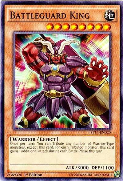Battlebuard King - SP15-EN020 - Common - 1st Edition