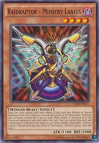 Raidraptor - Mimicry Lanius - CROS-EN017 - Common - Unlimited Edition