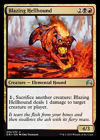 Blazing Hellhound - Foil