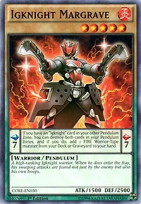 Igknight Margrave - CORE-EN030 - Common - 1st Edition