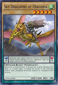 Sky Dragoons of Draconia - CORE-ENSP1 - Ultra Rare - Limited Edition