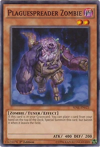 Plaguespreader Zombie - SDSE-EN021 - Common - 1st Edition