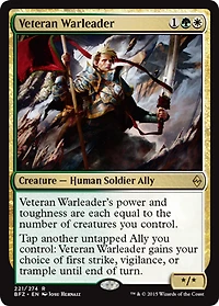 Veteran Warleader - Foil