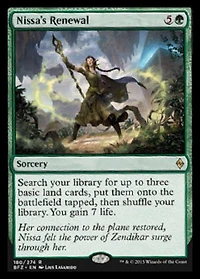 Nissa's Renewal