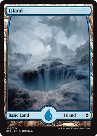 Island (259) (Full Art)