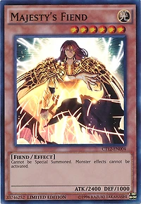 Majesty's Fiend - CT12-EN004 - Super Rare - Limited Edition